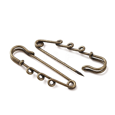 304 Stainless Steel Safety Pins Brooch Findings SA-CBA4160-04C-AB-1