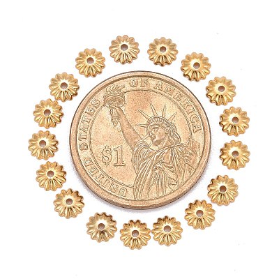 Brass Bead Cap LS-X-KK-P032-06-NR-1