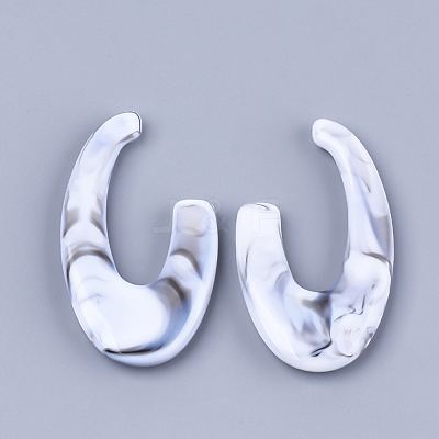 Acrylic Beads OACR-T008-04B-1