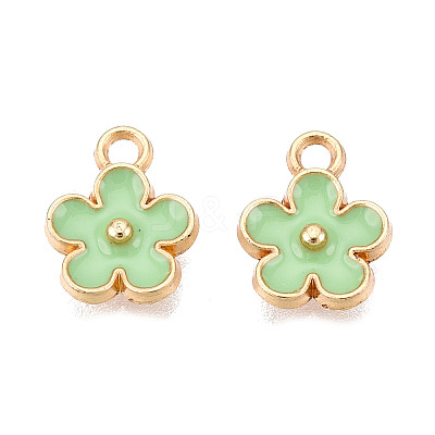 Alloy Enamel Pandants ENAM-K067-47KCG-07-1