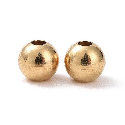 Brass Beads KK-P095-37-3mm-1