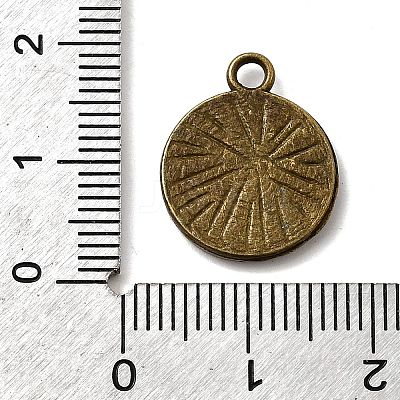 Tibetan Style Pendant Cabochon Settings LS-X-TIBE-A23176-AB-FF-1