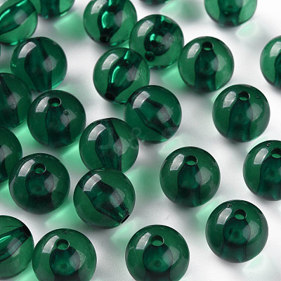 Transparent Acrylic Beads MACR-S370-A16mm-735-1