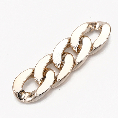 UV Plating ABS Plastic Linking Rings CCB-S162-03RG-1