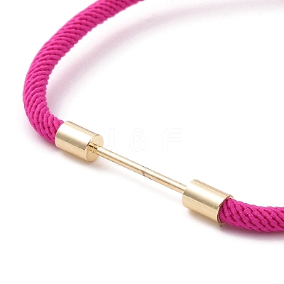 Braided Nylon Cord Bracelet Making MAK-A017-D01-12G-1