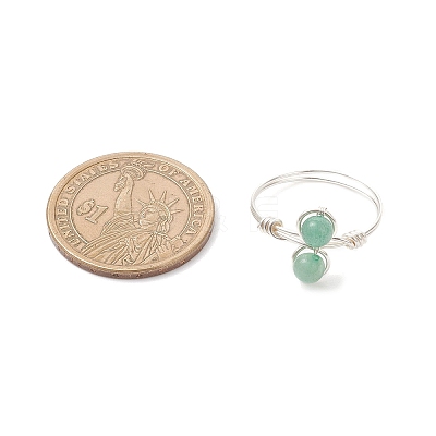 Natural & Synthetic Gemstone Finger Rings RJEW-JR00945-02-1