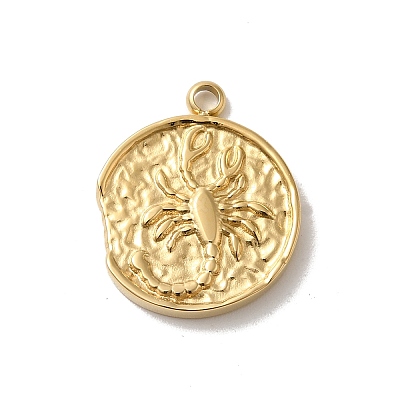 304 Stainless Steel Pendants STAS-B074-08G-10-1