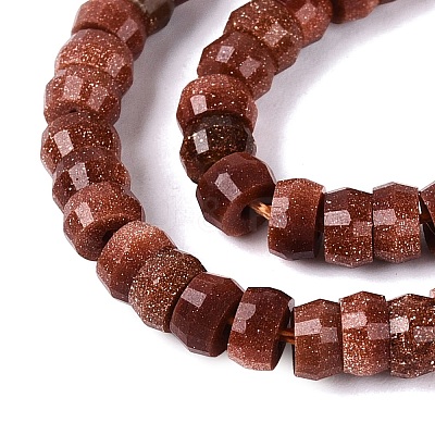 Synthetic Goldstone Beads Strands G-Q606-46A-12-1