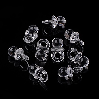 Transparent Acrylic Pendants TACR-R16-9-1