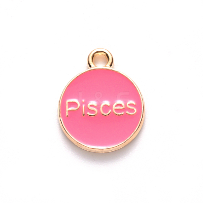 Alloy Enamel Pendants ENAM-S124-01A-03H-1
