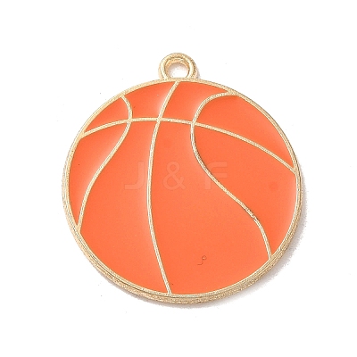 Alloy Enamel Pendants ENAM-R147-13A-G-1
