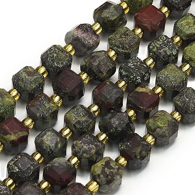 Natural Dragon Blood Beads Strands G-I376-D50-01-1