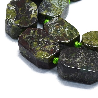 Natural Dragon Blood Beads Strands G-K245-K03-01-1