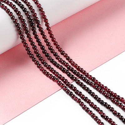 Natural Garnet Beads Strands G-F717-14-1