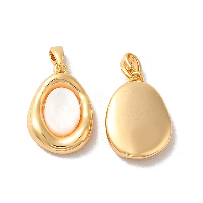Brass Pendants KK-M243-33G-1