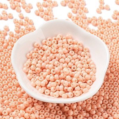Baking Paint Glass Seed Beads SEED-H002-I-A527-1