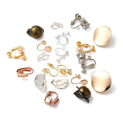 Brass Ear Cuff Findings KK-XCP0001-84-1