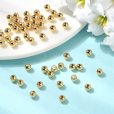 SHEGRACE Brass Beads XGR0058G-24G-1