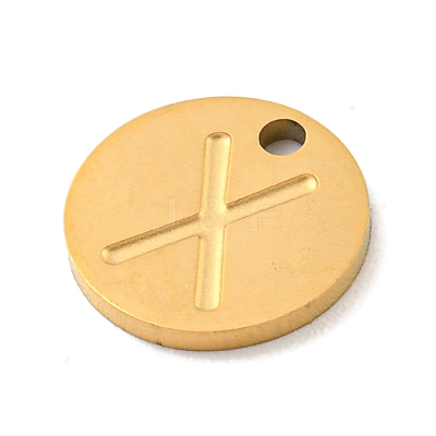 Ion Plating(IP) 304 Stainless Steel Pendants FIND-M017-02G-X-1