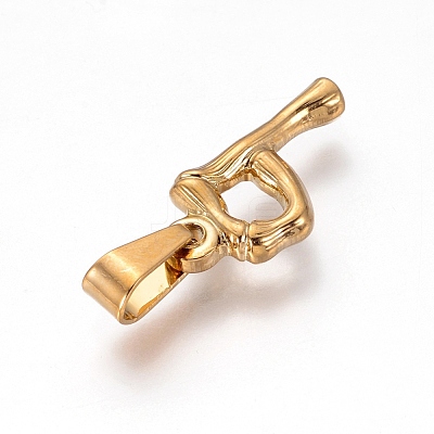 304 Stainless Steel Pendants X-STAS-F235-01G-P-1