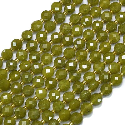 Natural Chinese Southern Jade Beads Strands G-K389-B06-01-1