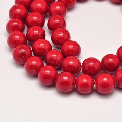 Natural Mashan Jade Beads Strands G-H1626-8MM-33-1