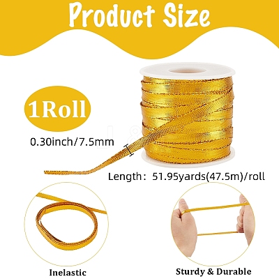 Sparkle Nylon Ribbon OCOR-GF0004-48C-07-1