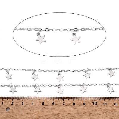 304 Stainless Steel Cable Chains CHS-B006-15P-1
