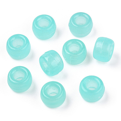Transparent & Luminous Plastic Beads KY-T025-01-H03-1