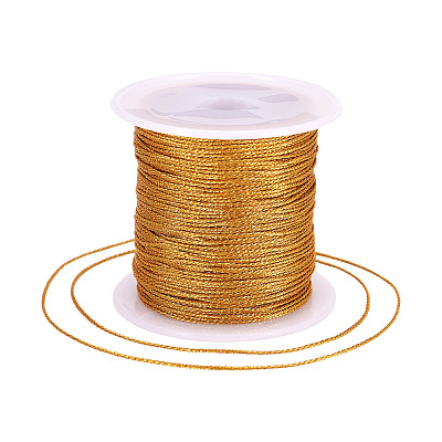 2 Rolls Round PET Metallic Thread MCOR-TADJ0001-01D-01-1