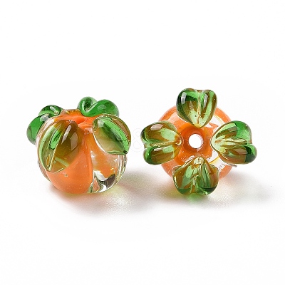 Handmade Lampwork Fruit Beads LAMP-C004-06A-1