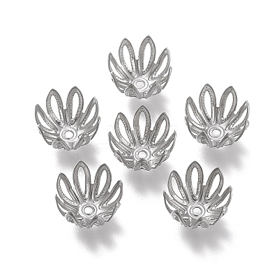 Non-Tarnish 304 Stainless Steel Fancy Bead Caps LS-STAS-K194-17P-1