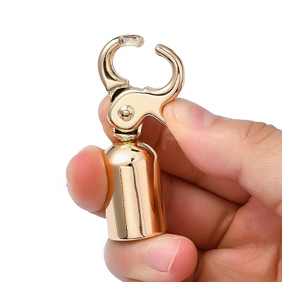 Alloy Swivel Clasps PALLOY-Z003-01G-1