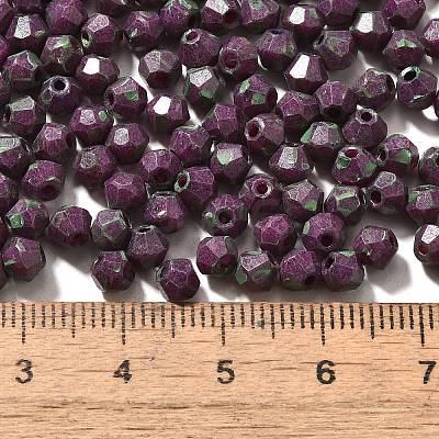 Picasso Baking Paint Glass Seed Beads SEED-A032-02A-17-1