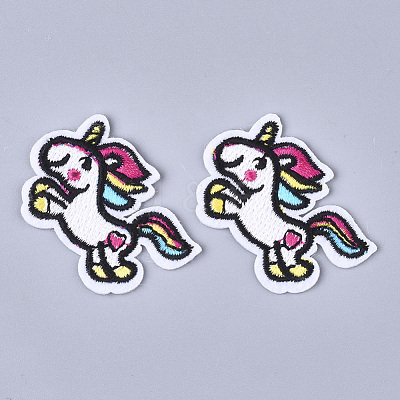 Computerized Embroidery Cloth Iron On Patches X-FIND-T030-176-1