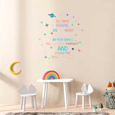 PVC Wall Decorate Stickers DIY-WH0030-84-1