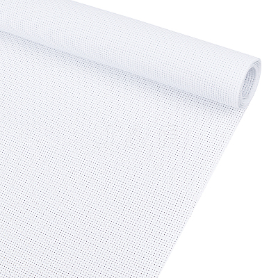 Cotton with Synthetic Fiber Cross Stitch Fabric DIY-WH0671-206A-02-1
