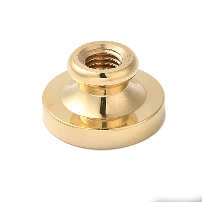 Golden Tone Wax Seal Brass Stamp Heads AJEW-U008-03G-23-1