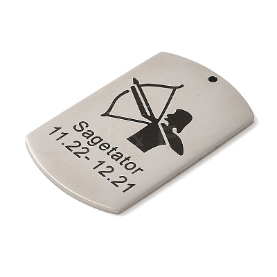 Non-Tarnish 304 Stainless Steel Pendants LS-STAS-C098-01K-P-1