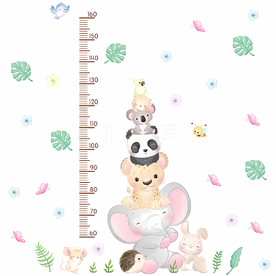 PVC Height Growth Chart Wall Sticker DIY-WH0013-68-1