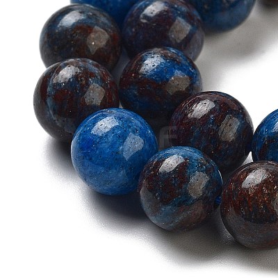 Natural Blue Opal Beads Strands G-H045-A02-6MM-1