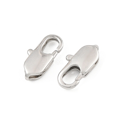 SHEGRACE Brass Lobster Claw Clasps XGR0008P-09P-1