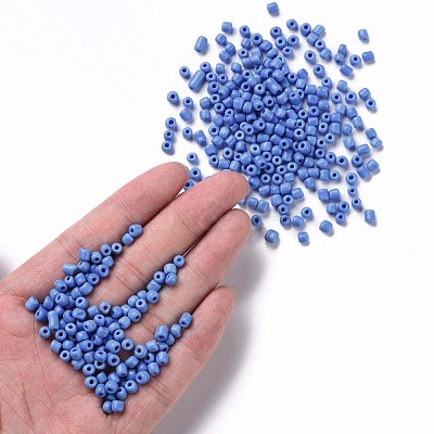 Glass Seed Beads SEED-A010-4mm-43B-1