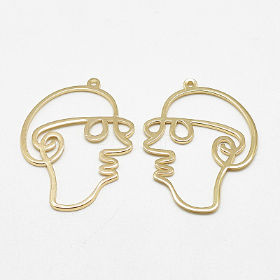 Brass Pendants KK-S347-116-1
