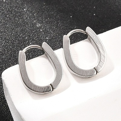 201 Stainless Steel Hoop Earrings EJEW-T056-03P-01-1
