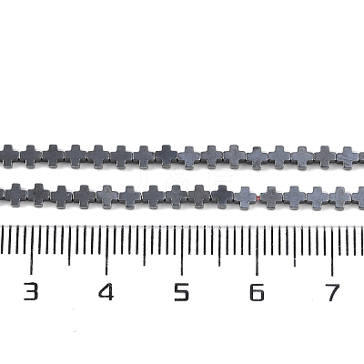 Synthetic Non-magnetic Hematite Beads Strands G-J211-A01-01-1