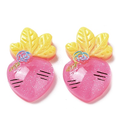 Translucent Resin Cabochons CRES-D018-05C-1