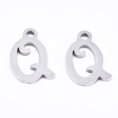 Non-Tarnish 201 Stainless Steel Charms X-STAS-T044-217P-Q-1