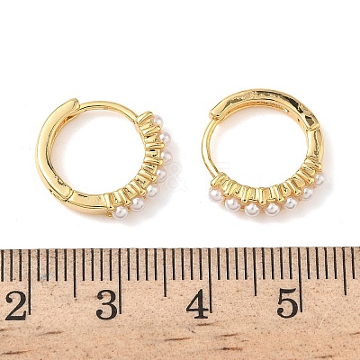 Brass Hoop Earrings EJEW-D337-14A-G-1