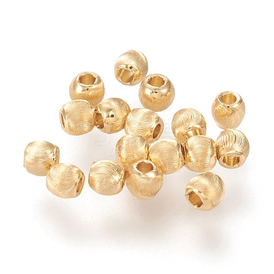 Brass Beads KK-M213-02C-G-1